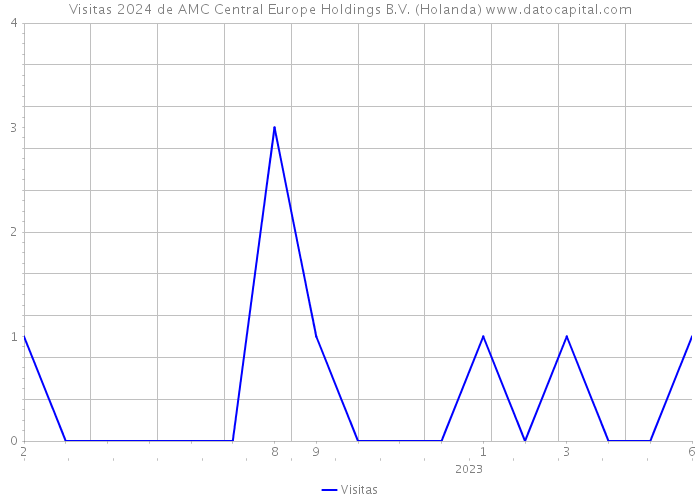 Visitas 2024 de AMC Central Europe Holdings B.V. (Holanda) 