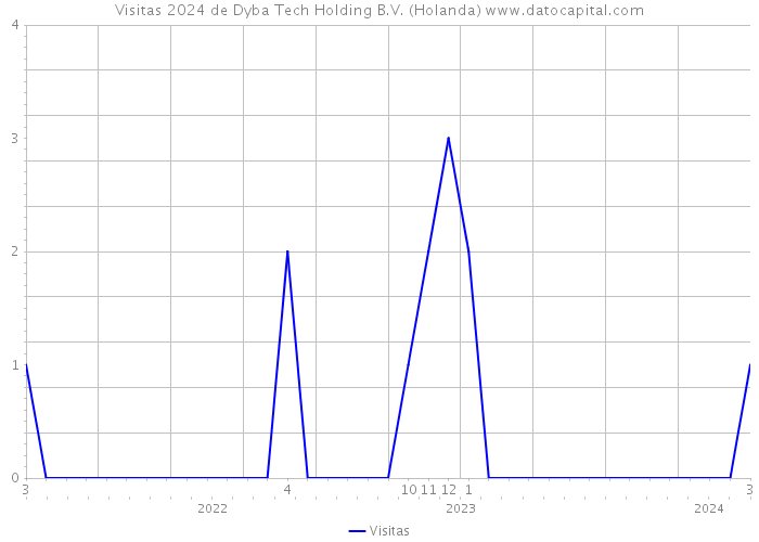 Visitas 2024 de Dyba Tech Holding B.V. (Holanda) 