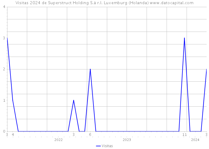 Visitas 2024 de Superstruct Holding S.à r.l. Luxemburg (Holanda) 