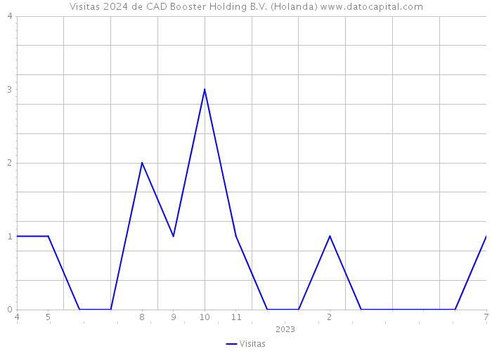 Visitas 2024 de CAD Booster Holding B.V. (Holanda) 