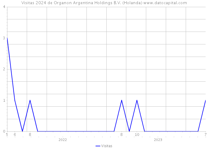 Visitas 2024 de Organon Argentina Holdings B.V. (Holanda) 