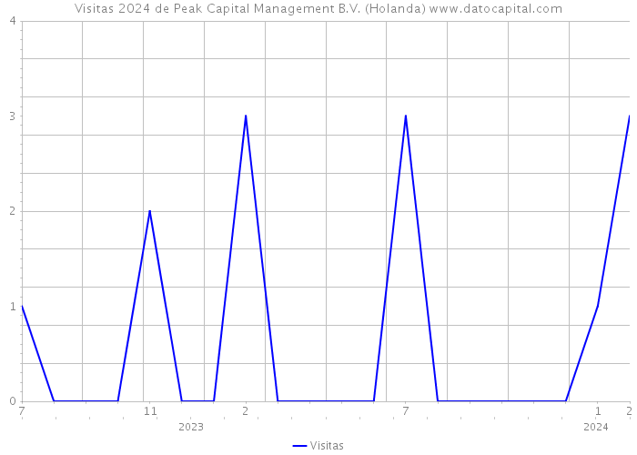 Visitas 2024 de Peak Capital Management B.V. (Holanda) 