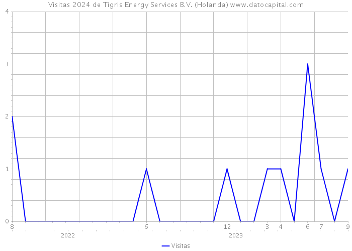 Visitas 2024 de Tigris Energy Services B.V. (Holanda) 