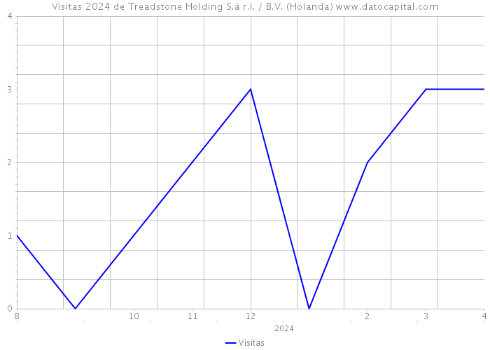 Visitas 2024 de Treadstone Holding S.à r.l. / B.V. (Holanda) 