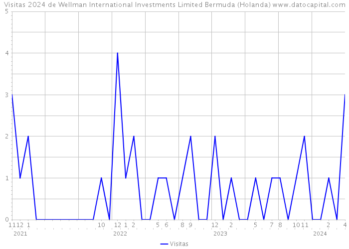 Visitas 2024 de Wellman International Investments Limited Bermuda (Holanda) 