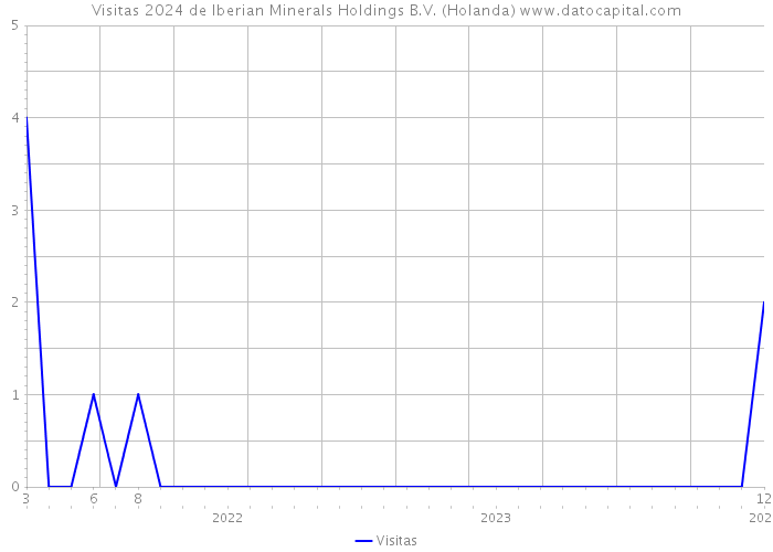 Visitas 2024 de Iberian Minerals Holdings B.V. (Holanda) 