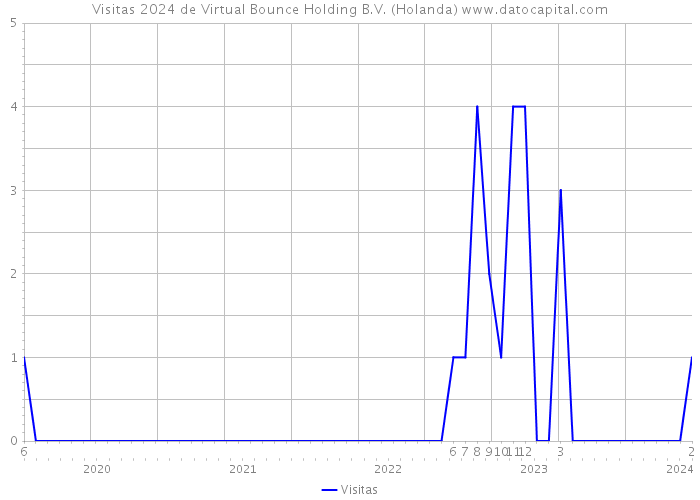 Visitas 2024 de Virtual Bounce Holding B.V. (Holanda) 