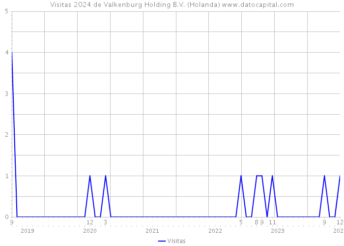 Visitas 2024 de Valkenburg Holding B.V. (Holanda) 
