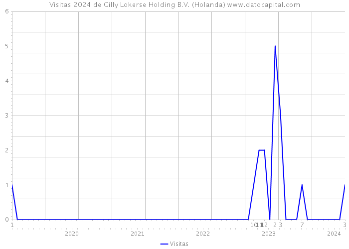 Visitas 2024 de Gilly Lokerse Holding B.V. (Holanda) 