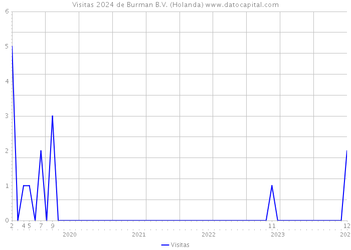 Visitas 2024 de Burman B.V. (Holanda) 