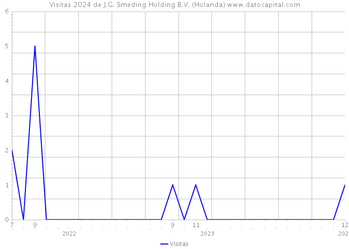 Visitas 2024 de J.G. Smeding Holding B.V. (Holanda) 