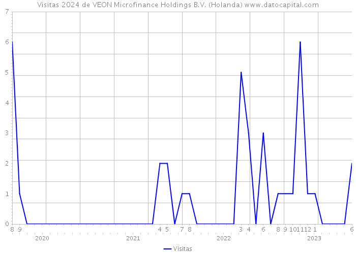 Visitas 2024 de VEON Microfinance Holdings B.V. (Holanda) 